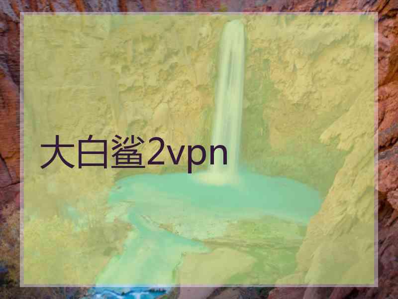 大白鲨2vpn