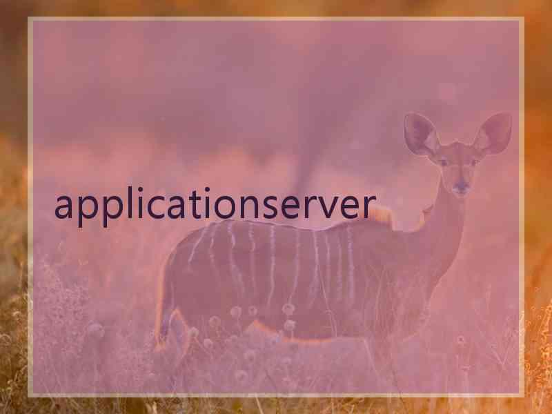 applicationserver