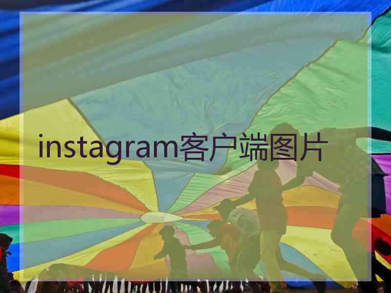 instagram客户端图片