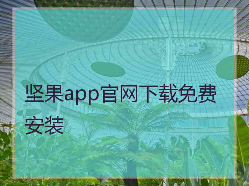 坚果app官网下载免费安装