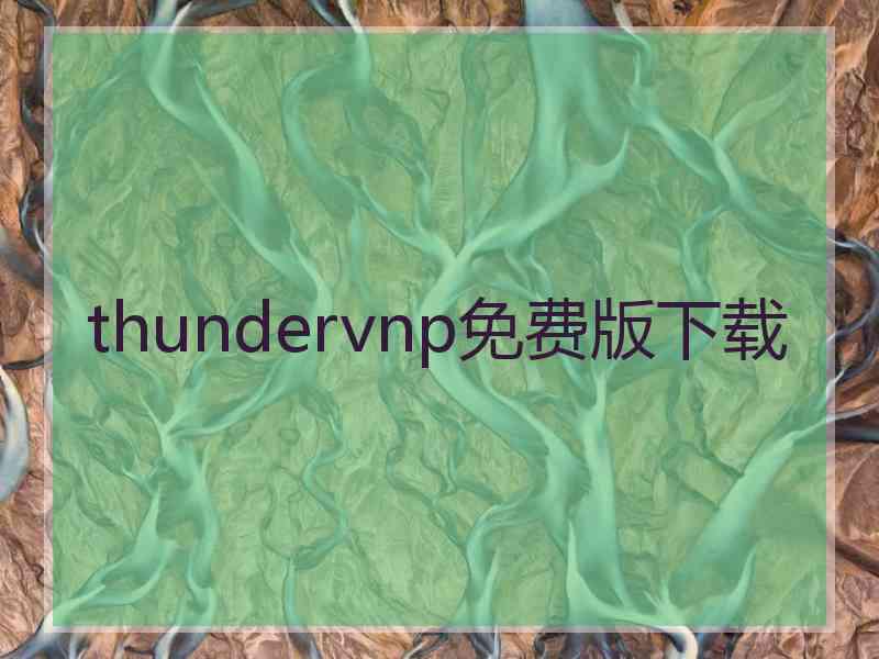 thundervnp免费版下载