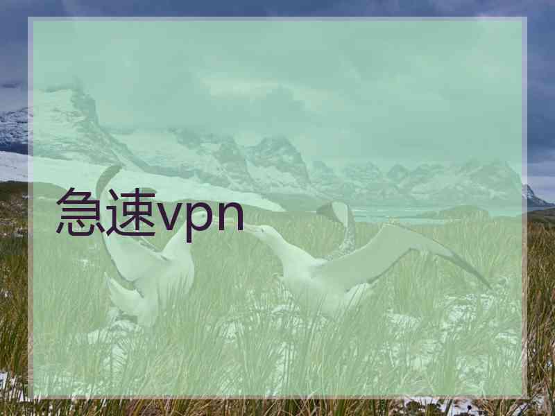 急速vpn