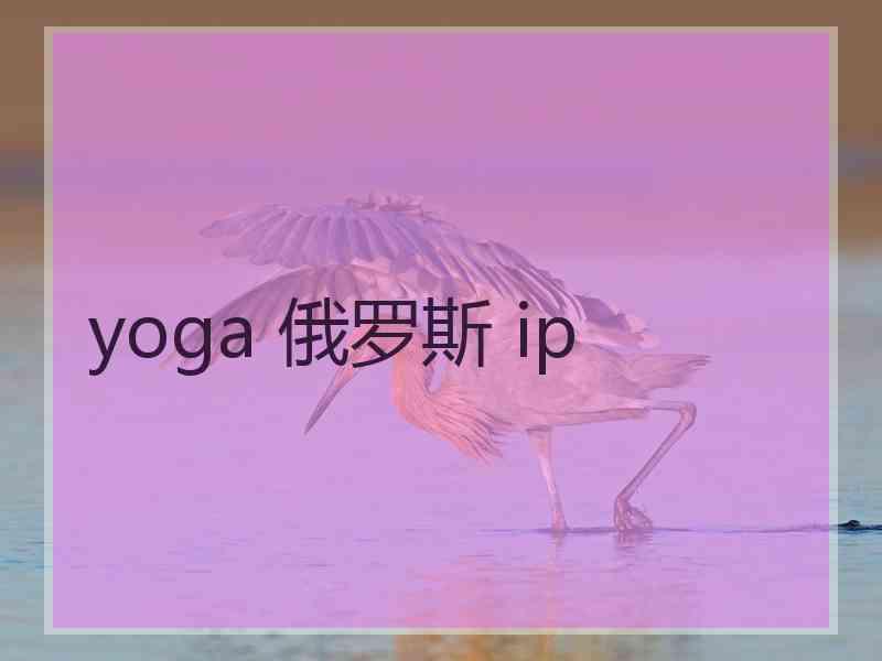 yoga 俄罗斯 ip