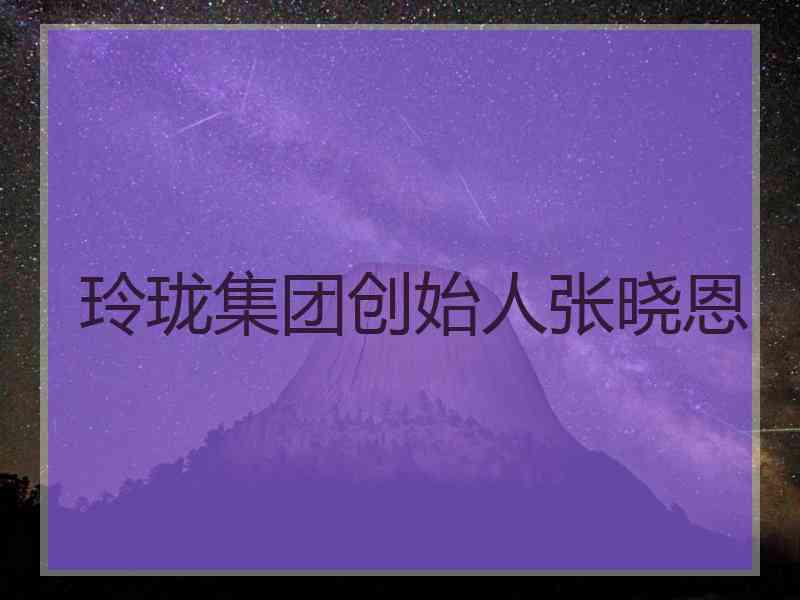 玲珑集团创始人张晓恩