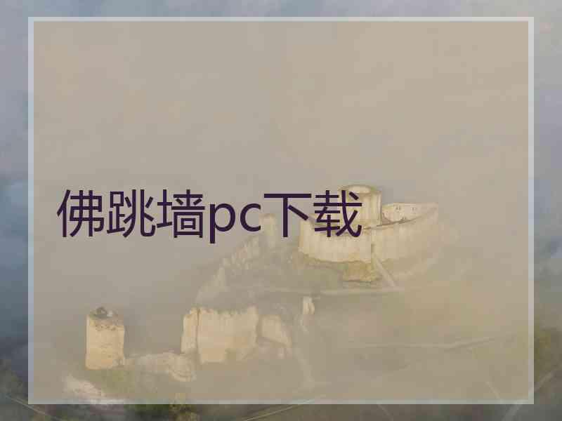 佛跳墙pc下载