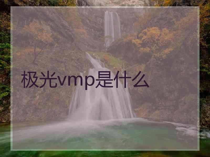 极光vmp是什么