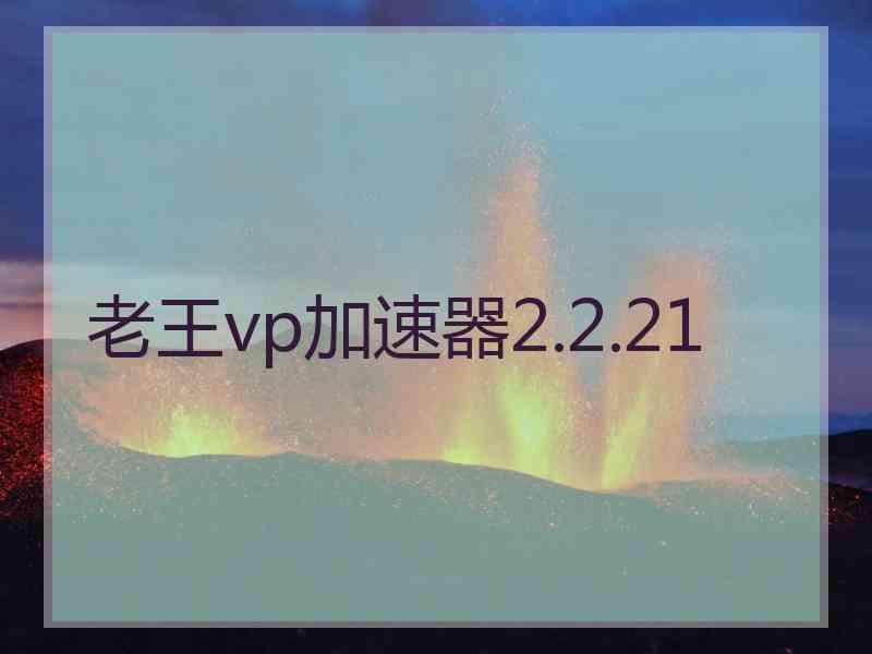 老王vp加速器2.2.21