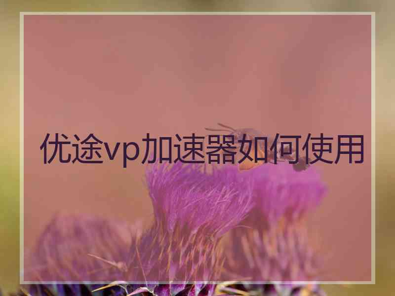 优途vp加速器如何使用