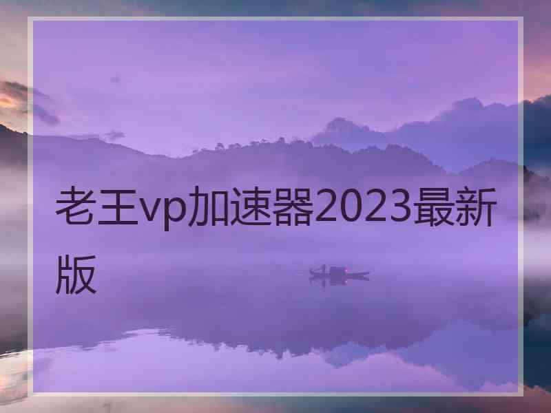 老王vp加速器2023最新版