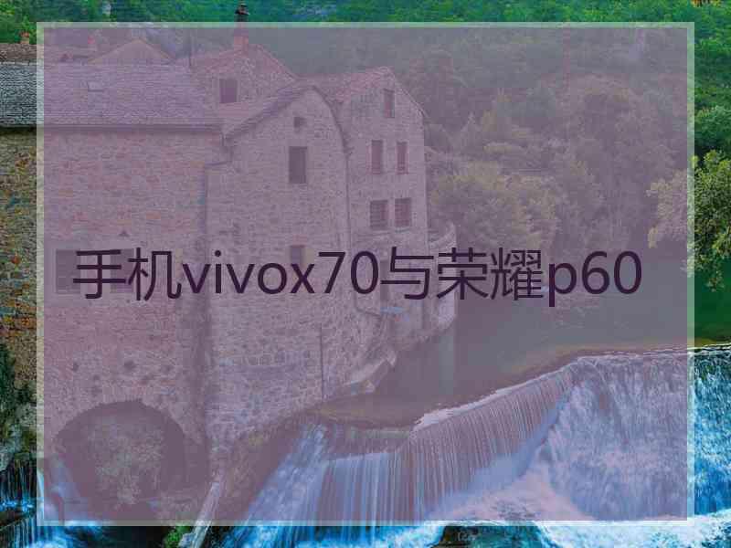 手机vivox70与荣耀p60