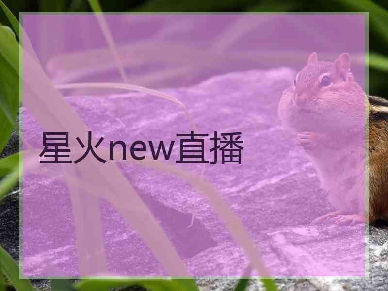 星火new直播