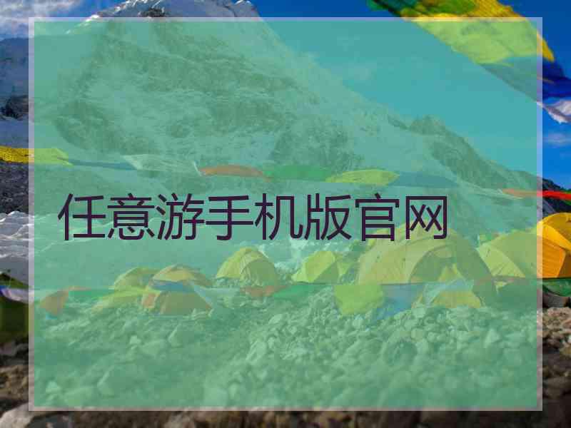 任意游手机版官网