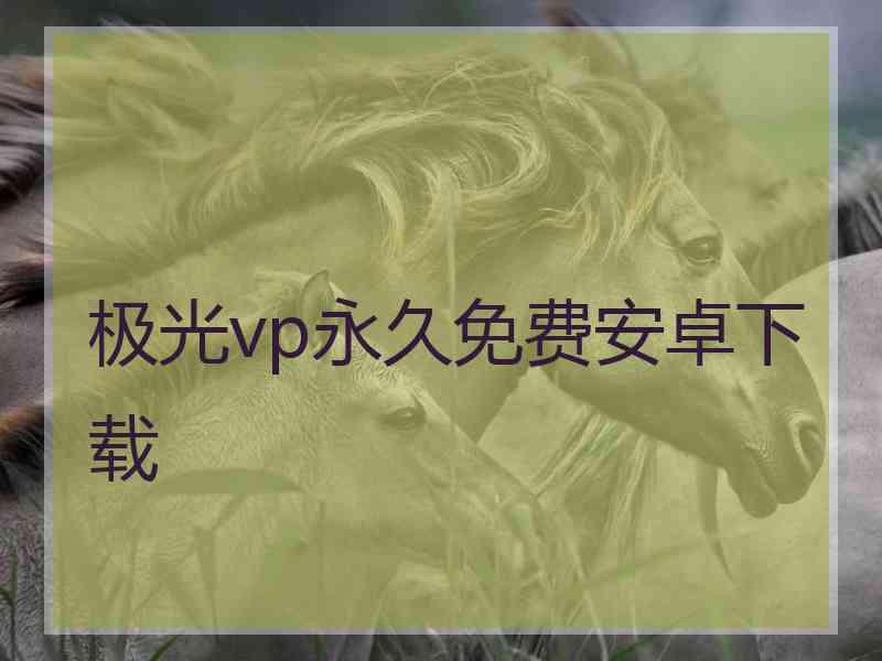 极光vp永久免费安卓下载