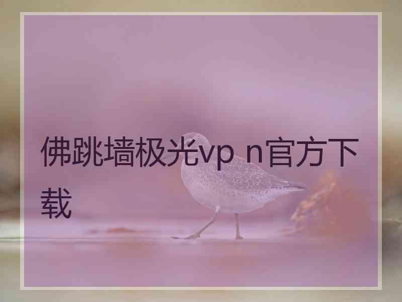 佛跳墙极光vp n官方下载