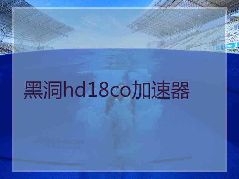 黑洞hd18co加速器