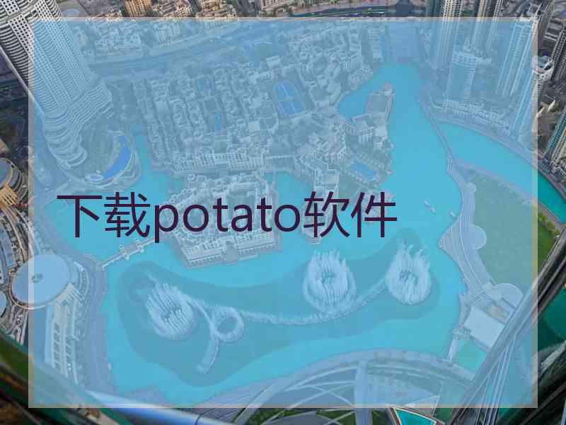 下载potato软件