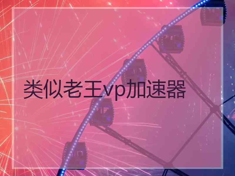 类似老王vp加速器