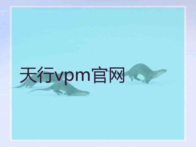 天行vpm官网