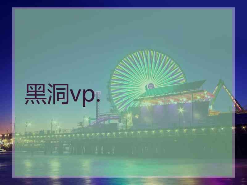 黑洞vp.