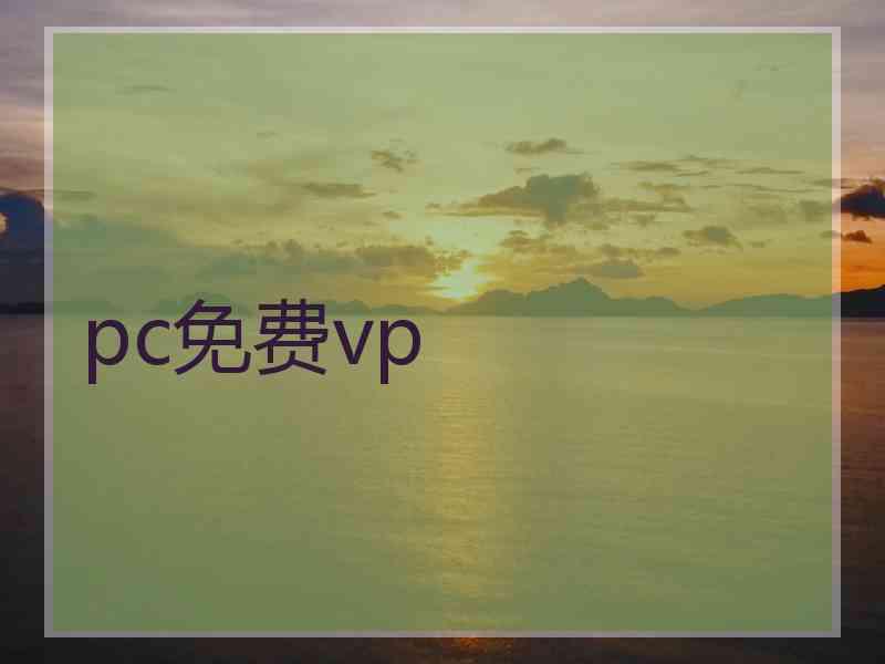 pc免费vp