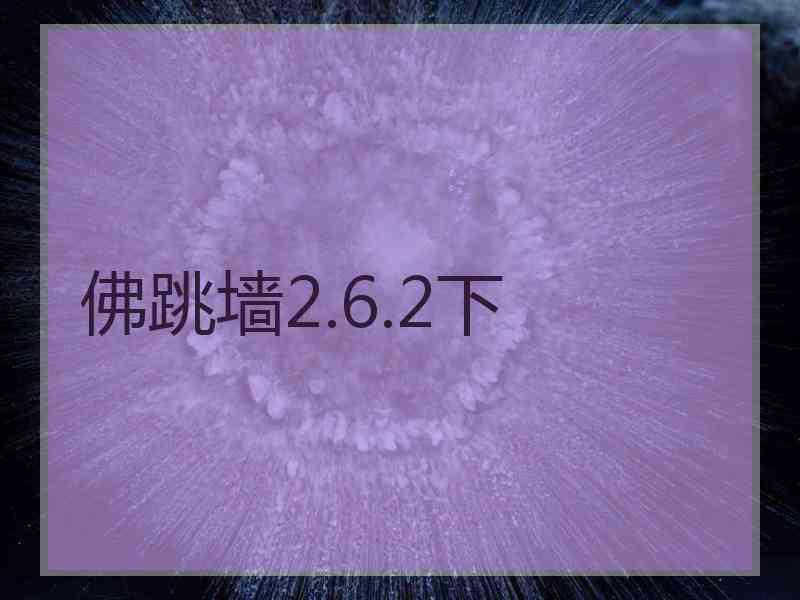 佛跳墙2.6.2下