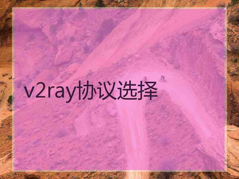 v2ray协议选择