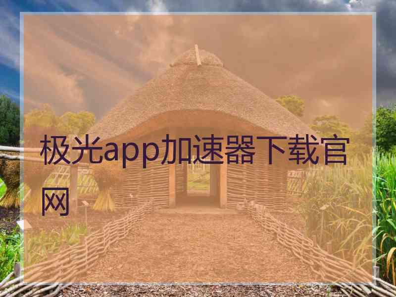 极光app加速器下载官网