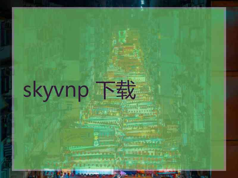 skyvnp 下载