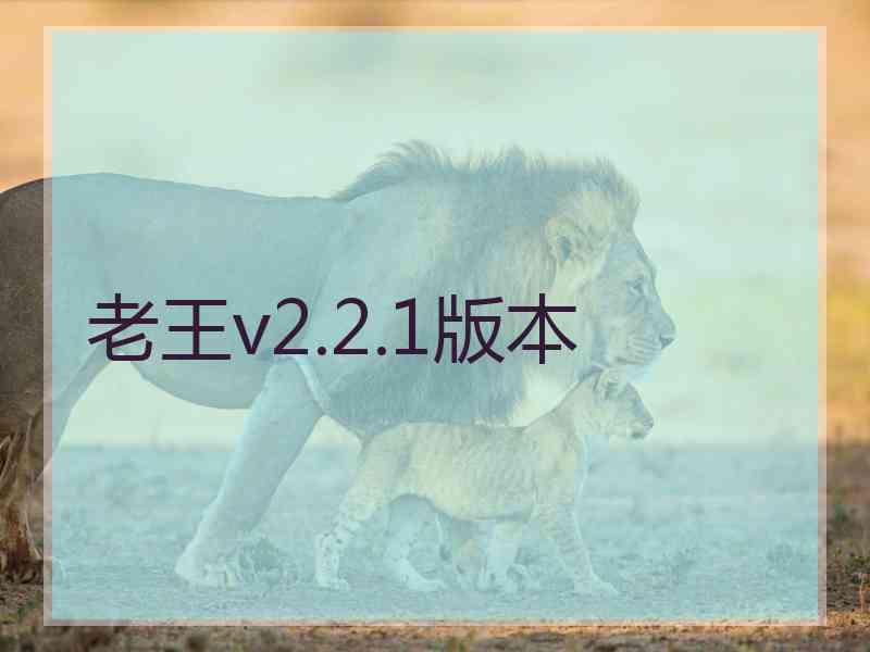 老王v2.2.1版本