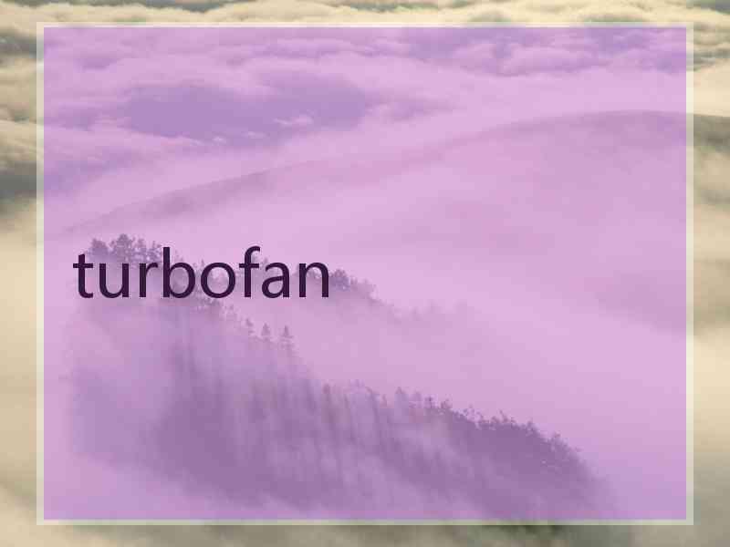 turbofan