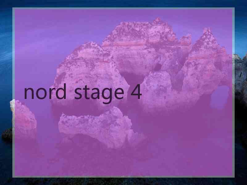 nord stage 4