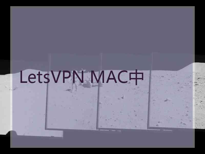 LetsVPN MAC中