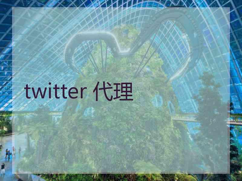 twitter 代理