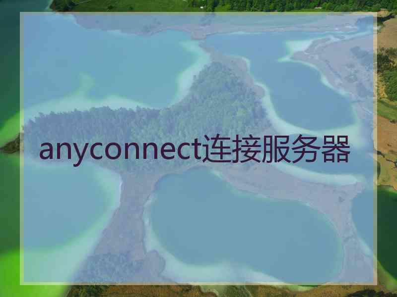 anyconnect连接服务器