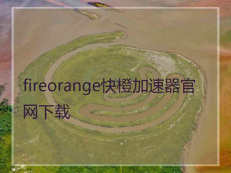 fireorange快橙加速器官网下载